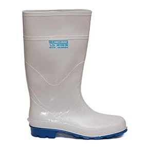 Kalosze męskie Fagum Stomil Pro 13012 PVC – białe