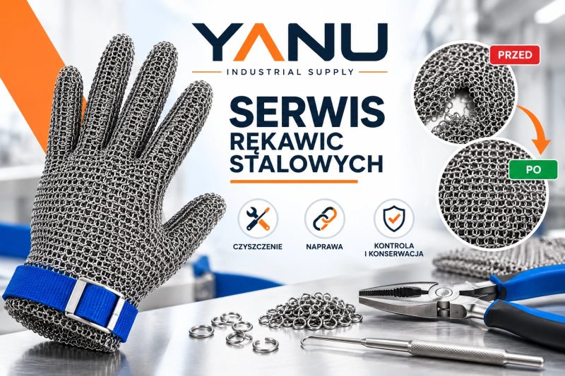 Naprawa rękawic stalowych i metalowych – profesjonalny serwis rękawic ochronnych