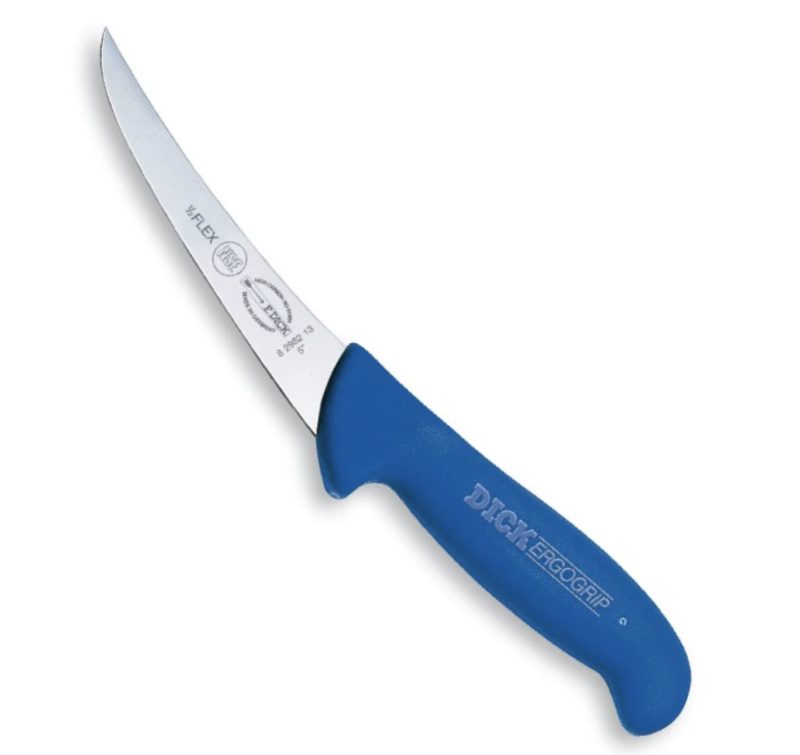 Nóż masarski trybownik 13 cm – twardy, półelastyczny lub elastyczny